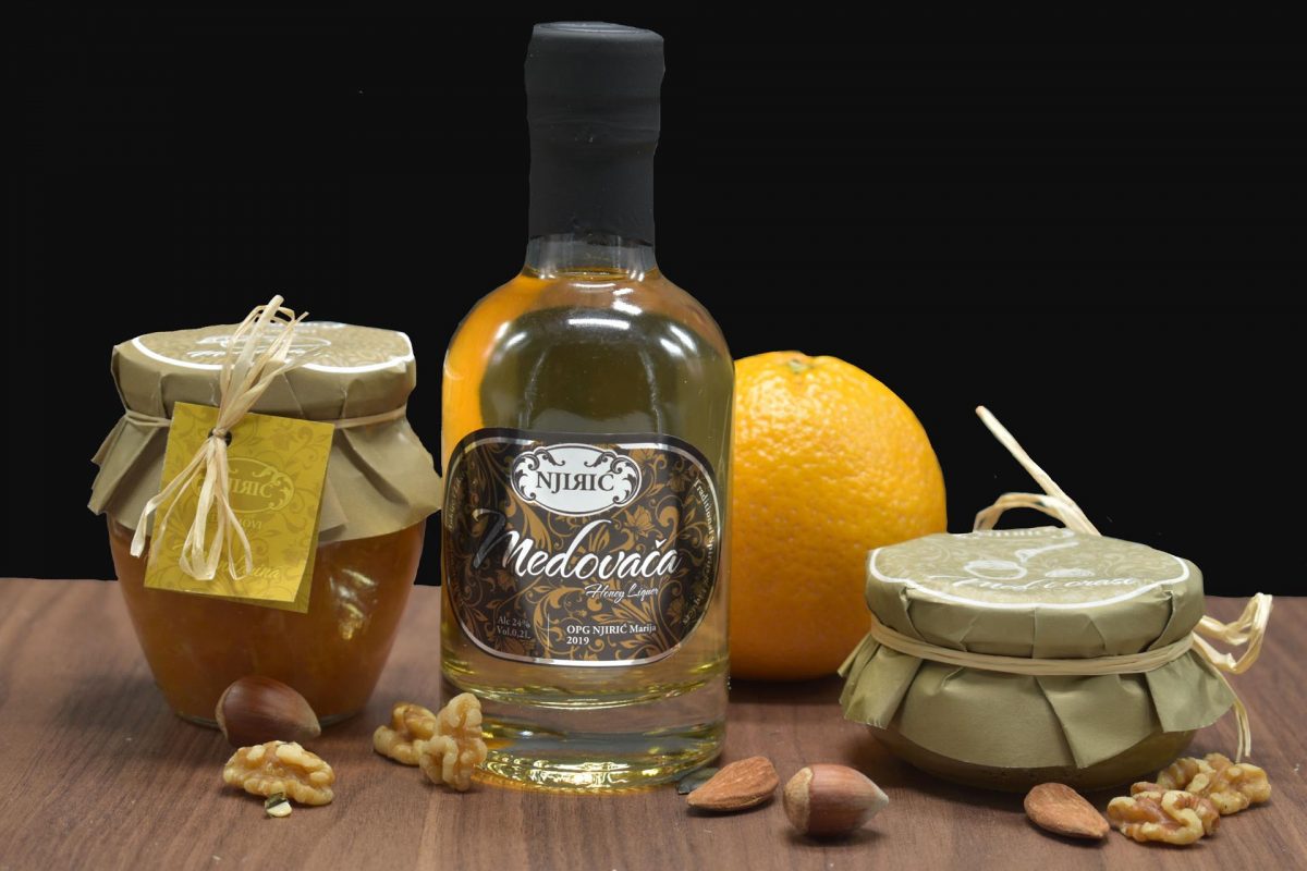 PAKET: PAKET RAKIJA 0,2 L + DŽEM + MED S ORASIMA - Image 2